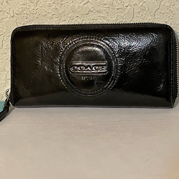 Coach Handbags - Coach black leather wallet